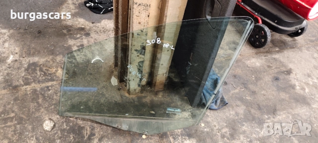 Стъкло предна лява врата Peugeot 308