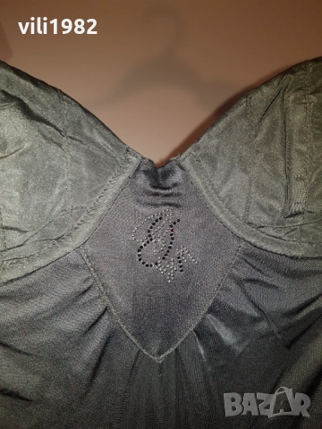 Guess by Marciano Оригинална Официална Дамска Дълга Черна Рокля, снимка 5 - Рокли - 52895577