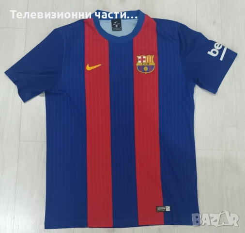 Оригинална футболна тениска Барселона Barcelona Nike 776834-481 домакински екип 2016/2017, снимка 8 - Спортни дрехи, екипи - 50672624