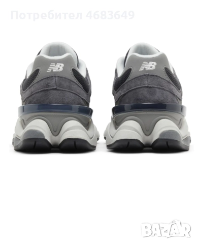 New Balance 9060 Dark Grey, снимка 3 - Спортни обувки - 52802392
