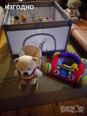 ПОДАРЪК НОВА ТОАЛЕТНА И ПОЧТИ НОВА СГЪВАЕМА КОШАРА 60 ЛЕВА*60% ПО ЕВТИНА ДЕТСКА КОШАРА LORELLI