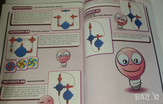 Electricity образователна игра с 91 дейности Електричество, снимка 12 - Образователни игри - 51055320