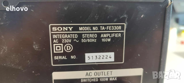 Стерео усилвател Sony TA-FE330R, снимка 6 - Ресийвъри, усилватели, смесителни пултове - 51190817