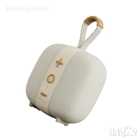 HiFuture LINO S - мощна Bluetooth тонколона 12W, IPX7, Auracast, TWS - Latte