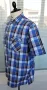 SCHÖFFEL Mens Blue Check Short Sleeve Outdoor Shirt -мъжка памучна риза за туризъм размер L, снимка 10