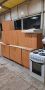 Кухненски шкафове с плот, алпака мивка, абсорбатор и печка с фурна и котлони , снимка 1