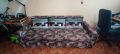 Разтегателен диван с ракла, снимка 1 - Дивани и мека мебел - 45143875
