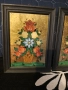Картини  лот върху стъкло дървена рамка , снимка 4