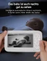 НОВ Babycozy Video Бебефон с камера и аудио 5" 720P дисплей 5000mAh, снимка 3