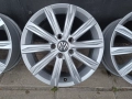 ОРИГИНАЛНИ джанти 17' цола 5x112 ФОЛКСВАГЕН / VW Touran GOLF 57,1 ET52, снимка 9