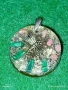 Ръчно изработено органитно бижу сребро,малахит,розов кварц 51887, снимка 6