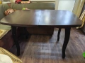 Трапезна кухненска разтегаема маса 140/70 венге, снимка 3