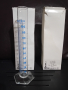 Стъклен мерителен цилиндър , снимка 2