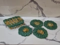 Подложки за чаши епоксидна смола , снимка 1