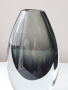 Стара авторска ваза от стъкло фирма Kosta Boda, снимка 2