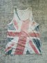 мъжки потник с английското знаме от Лондон,  размер Л голям