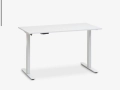 Бюро с регулируема височина SVANEKE 60х120 бяло, снимка 1