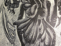Кр. ЗАГОРОВА Авторска СТАРА ГРАФИКА 1989г. "ПОЕЗИЯ" - ТУШ Рисувана на Ръка с Перо ПОДПИСАНА !, снимка 6