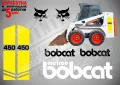 BOBCAT 453 стикери надписи, снимка 17