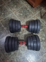 лежанка с дъмбели 30 кг и два лоста , снимка 4