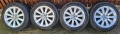 16 джанти с гуми за audi, skoda, vw, снимка 1