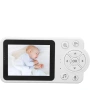 Бебефон, Бебешки видеомонитор, 2,8 инча, разпознаване на звук, снимка 2