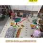 Сгъваемо детско килимче за игра, топлоизолиращо 180x200x1cm - Жираф и Цифри - КОД 4137, снимка 11