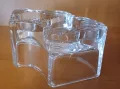 Стъклен свещник, снимка 6