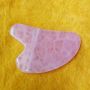 Розов нефритен камък скрепер за лице във формата на сърце за лице, снимка 8