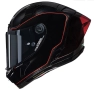 Каска Nolan X-804 RS Ultra Carbon Asso Di Picche 342 Black Red – Гланц ECE 22.06, снимка 2