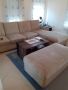 голям стабилен диван с функция легло и табуретка (Пловдив), снимка 1 - Дивани и мека мебел - 45707117