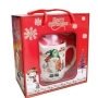 Празничен комплект чаша + лъжичка в луксозна кутия – “Merry Christmas” , снимка 5