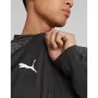 Мъжка спортна блуза PUMA TeamCup Training 1/4 Zip Top Black, снимка 3