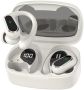 Нови Безжични слушалки Poounur с ENC микрофони, 50H батерия Бели Buds, снимка 1 - Bluetooth слушалки - 45806701