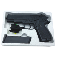 Еърсофт играчка пистолет с лазер и сачми, снимка 2 - Други - 44961418