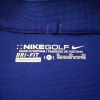 Nike Golf Dri-Fit момчешка блуза с поло яка в син цвят р-р XL за 13-15 годишен, снимка 5 - Блузи - 45497267