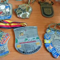 Лот от 6 германски винтидж плакети и медали, снимка 1 - Антикварни и старинни предмети - 45478746