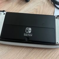 КАТО НОВ Nintendo Switch OLED - White + калъф, снимка 6 - Nintendo конзоли - 45619143