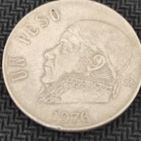 4 бр. Монети Мексико 1 песо, 1975-1980, снимка 4 - Нумизматика и бонистика - 45492022