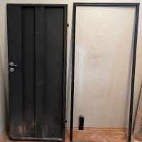Метална врата с метална каса, снимка 2 - Входни врати - 45701525