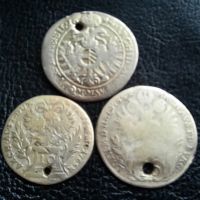 Стара сребърна монета/и 10 , 15 и 20 кройцера -топ цена !, снимка 3 - Нумизматика и бонистика - 45528590