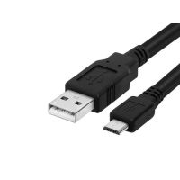 Кабел за данни Micro USB, 1.5 см, Черен, снимка 2 - Аксесоари и консумативи - 45700954