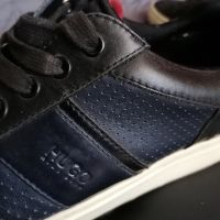 hugo boss leather sneakers 42, снимка 4 - Маратонки - 45466319