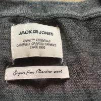 Jack & Jones 100% Super Fine Merino Wool размер L блуза 100% Мерино Вълна - 936, снимка 5 - Блузи - 45256557