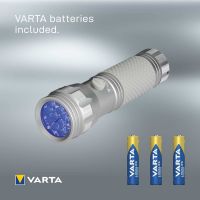 Мощен мини ув фенер UV лед лампа фенерче Varta ултравиолетова светлина, снимка 7 - Друга електроника - 45399532