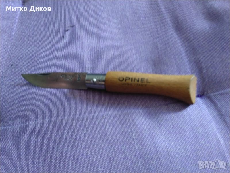 Opinel Savoie France №4 марково френско джобно ножче 65х50мм острие, снимка 1