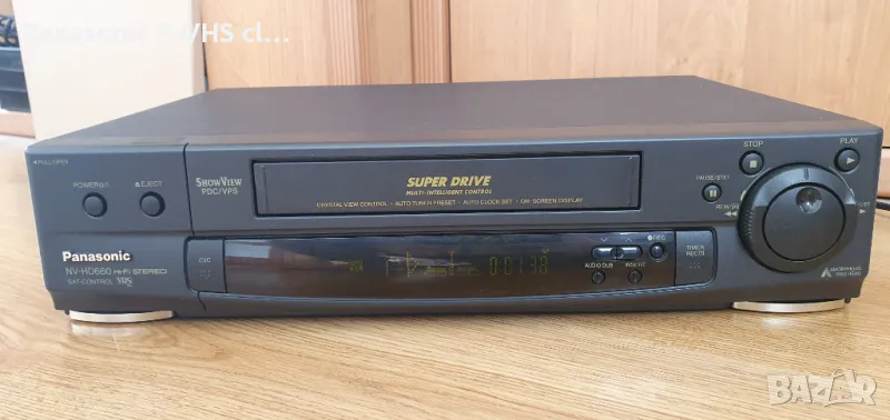 Panasonic NV-HD660 VHS-VCR Hi-Fi stereo Sp/Lp, снимка 1