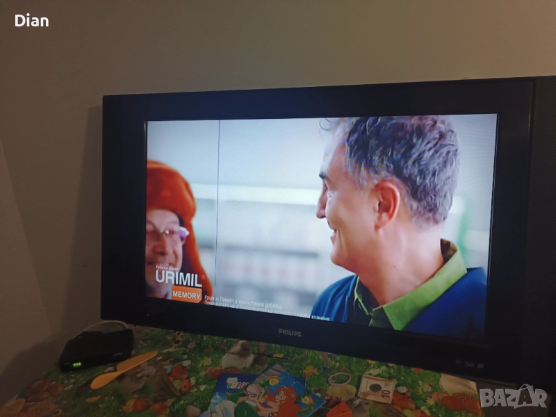 Philips телевизор работещ 43 инча, снимка 1