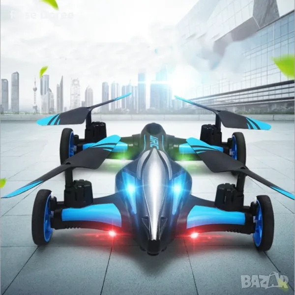 Jjrc дрон- автомобил с летателен режим и дистанционно управление DRON JRC-X123, снимка 1