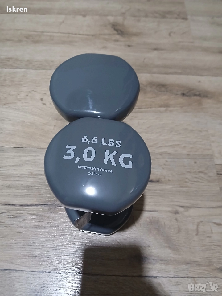 продавам чисто нови гирички 3 кг. , снимка 1